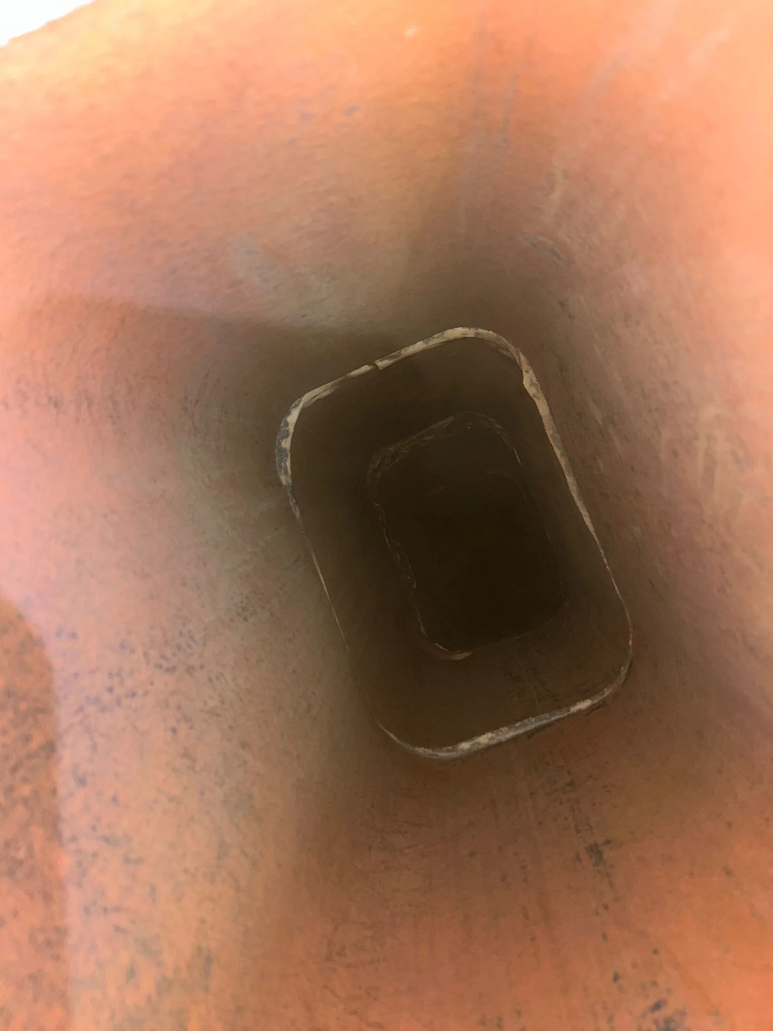 Smoke Chamber Parging